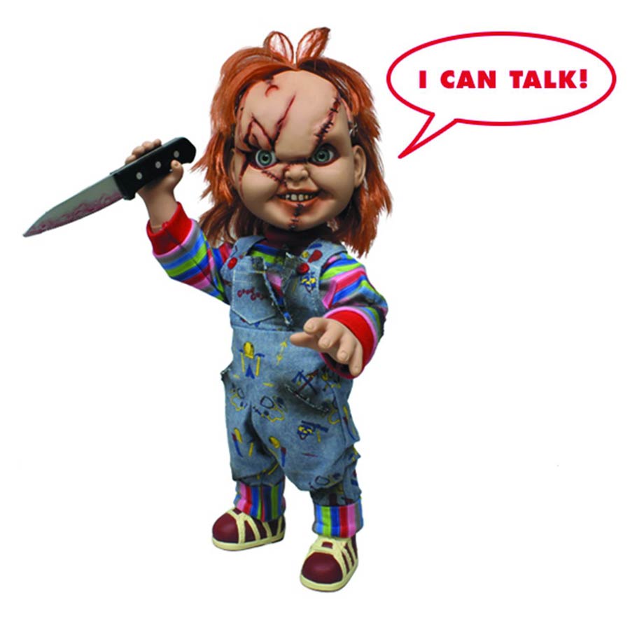 Childs Play Talking Chucky 15-Inch Mega Scale Figure