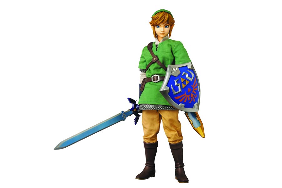 Legend Of Zelda Skyward Sword Link Real Action Hero Action Figure