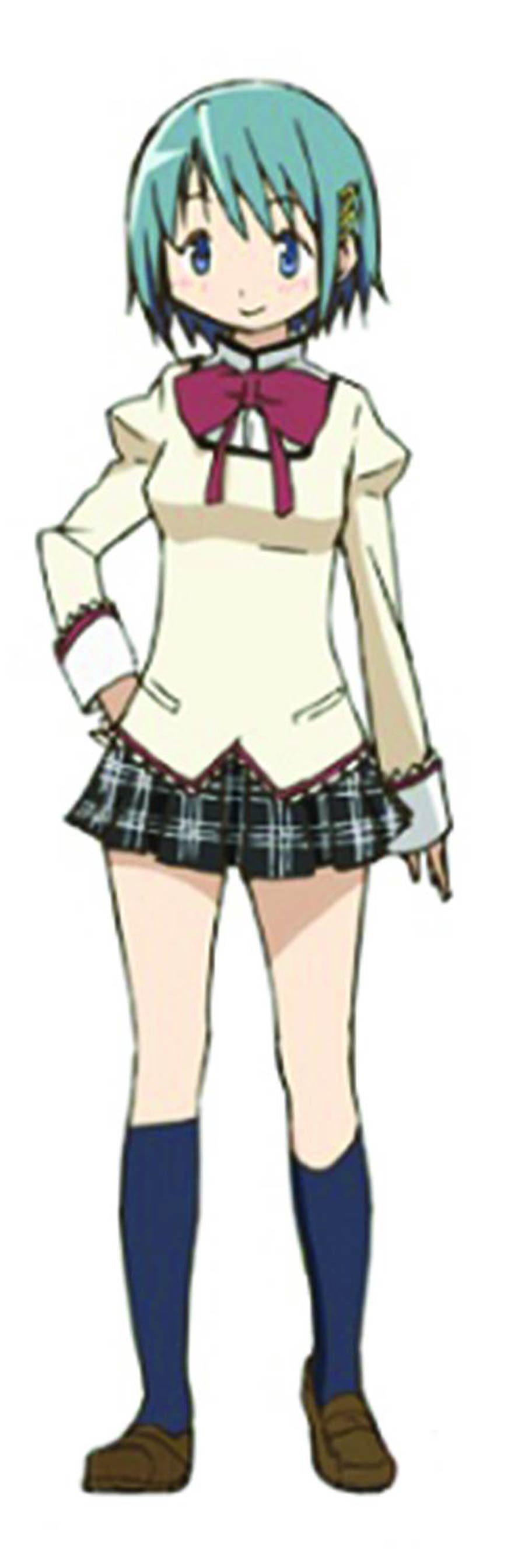 Puella Magi Madoka Magica Miki Sayaka School Version Real Action Hero Action Figure