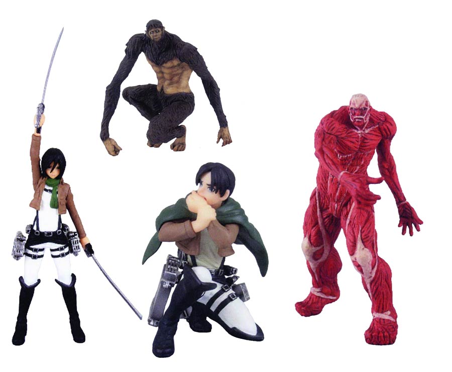Attack On Titan Capsule Toys 30-Count Display