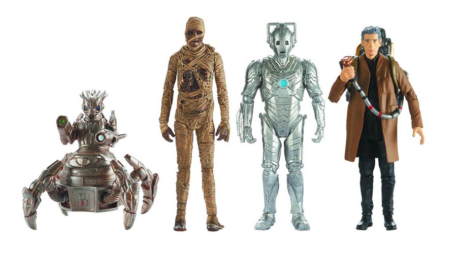 Doctor Who 3.75 Inch Action Figure 12-Piece Assortment Case Wave 4