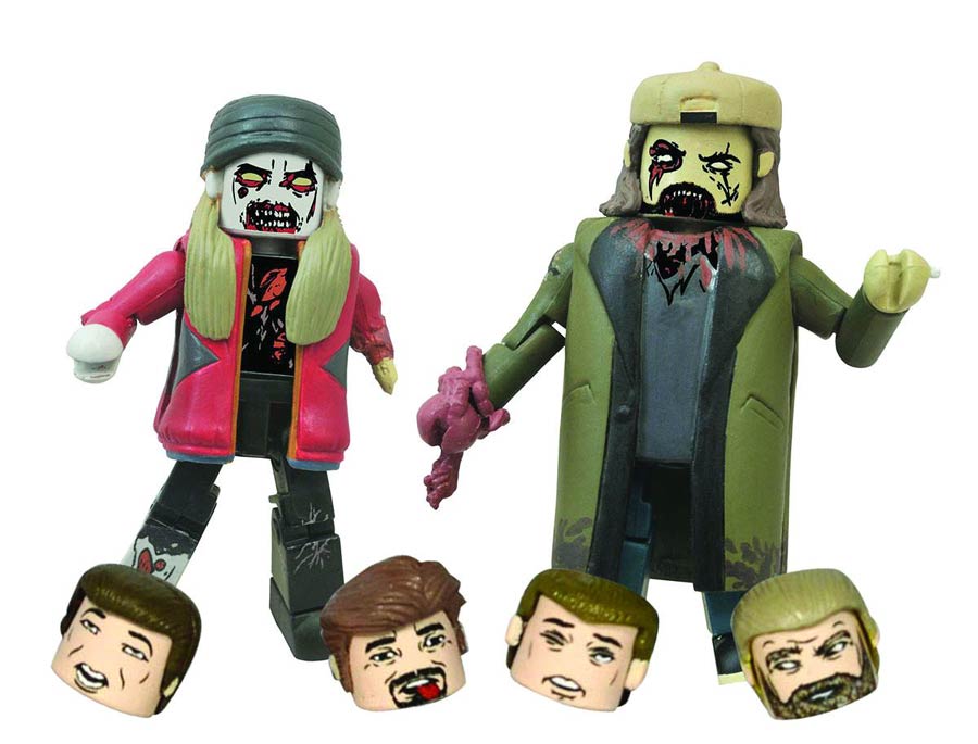 Jay & Silent Bob Zombie Minimates 2-Pack