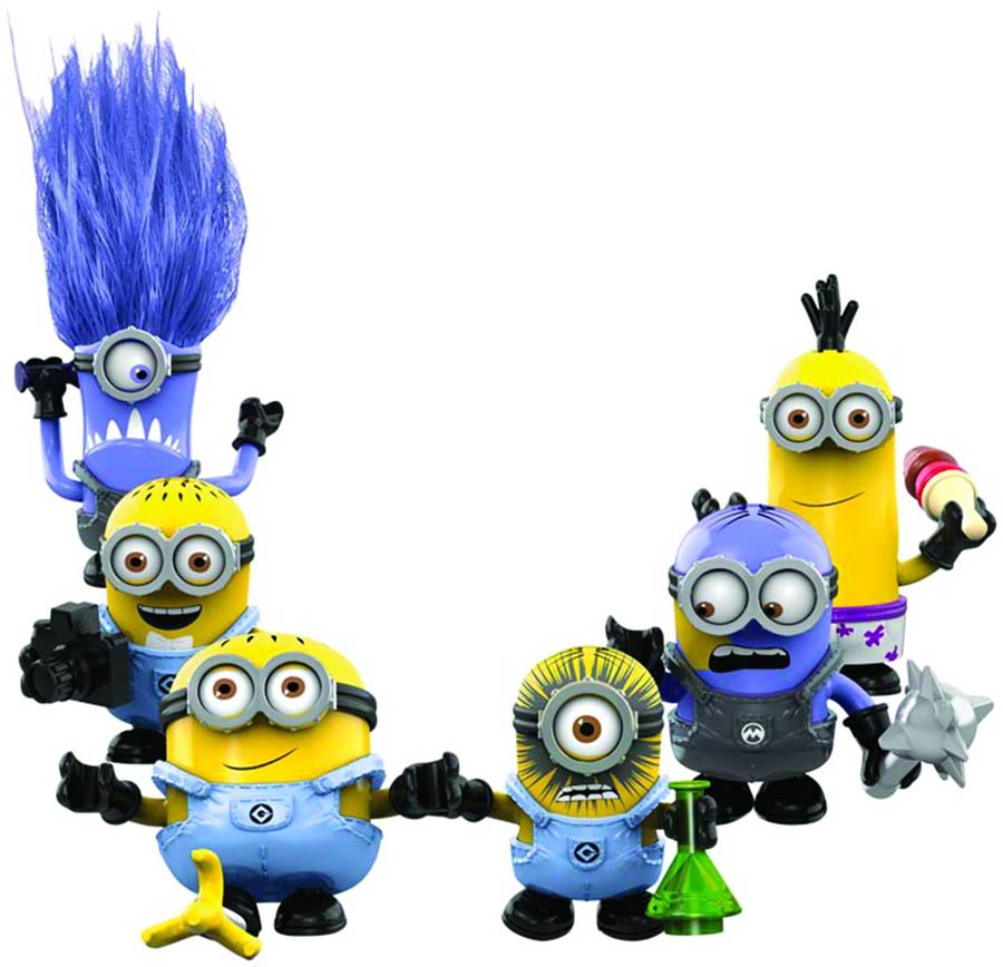 Mega Bloks Despicable Me Minion Blind Mystery Box Display