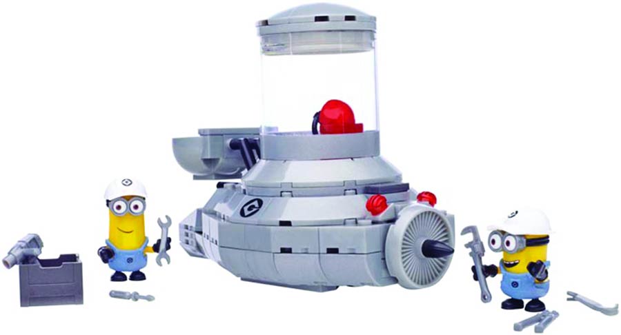 Mega Bloks Despicable Me Minion Mobile Building Set Case