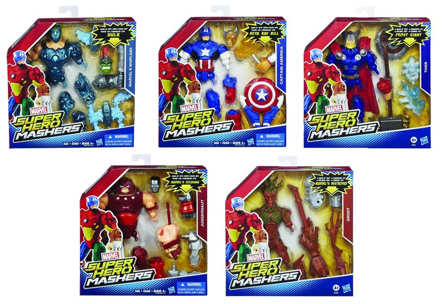 Avengers Super Hero Mashers Battle Upgrade Action Figure Assortment Case 201501