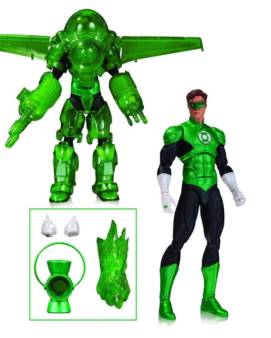 DC Comics Icons 09 Green Lantern Hal Jordan Dark Days Deluxe Action Figure