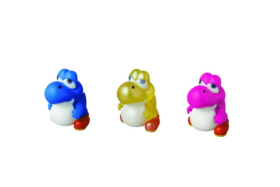 Nintendo Super Mario Bros Ultra Detail Figure Series 2 New Super Mario Bros U Baby Yoshi 3-Pack Figure