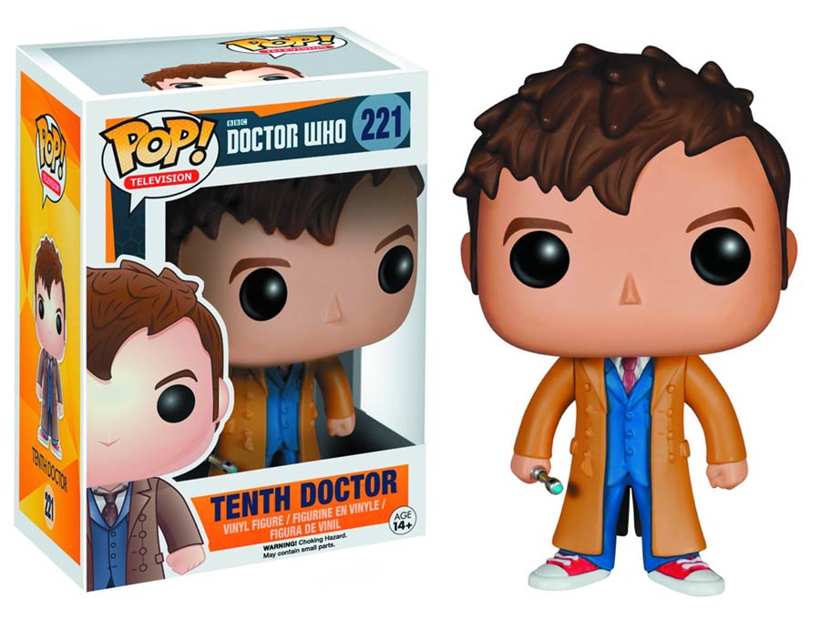 POP Television 221 Doctor Who 10th Doctor Vinyl Figure