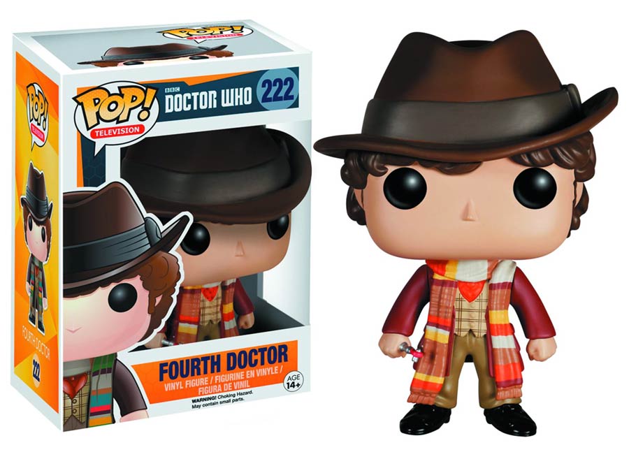 POP Television 222 Doctor Who 4th Doctor Vinyl Figure