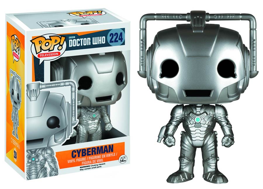 POP Television 224 Doctor Who Cyberman Vinyl Figure