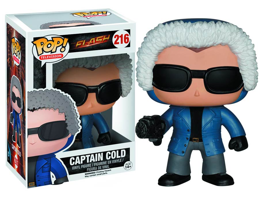 POP Television 216 The Flash Captain Cold Vinyl Figure