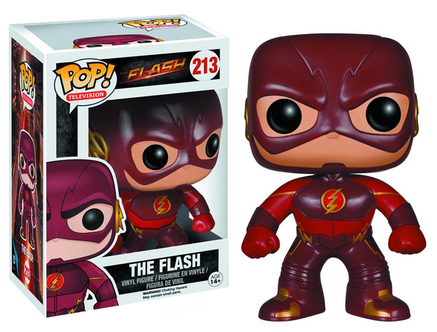 POP Television 213 The Flash The Flash Vinyl Figure