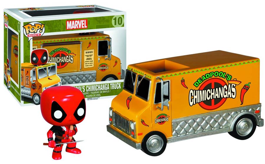 POP Rides 09 Deadpools Chimichanga Truck