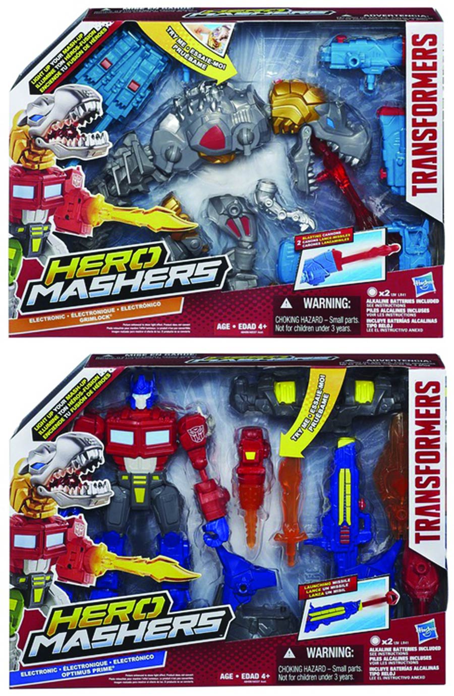 Transformers Hero Mashers Electronic Action Figure Assortment Case 201501