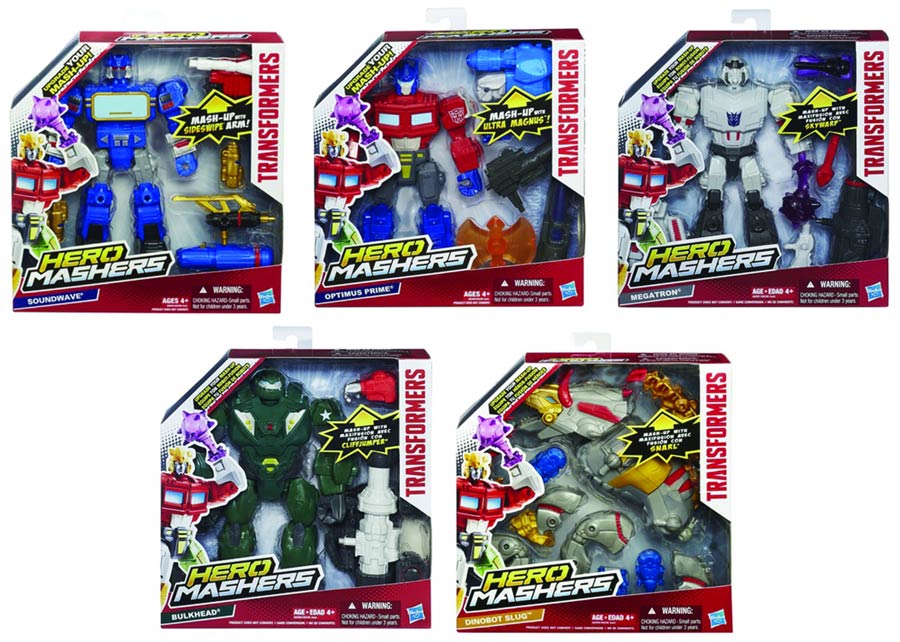 Transformers Hero Mashers Battle Upgrade Action Figure Assortment Case 201501