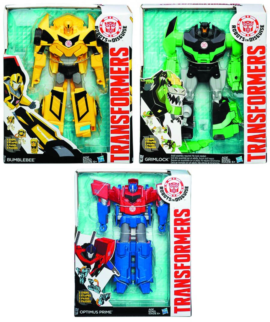 Transformers Hyper-Change Heroes Assortment Case 201501