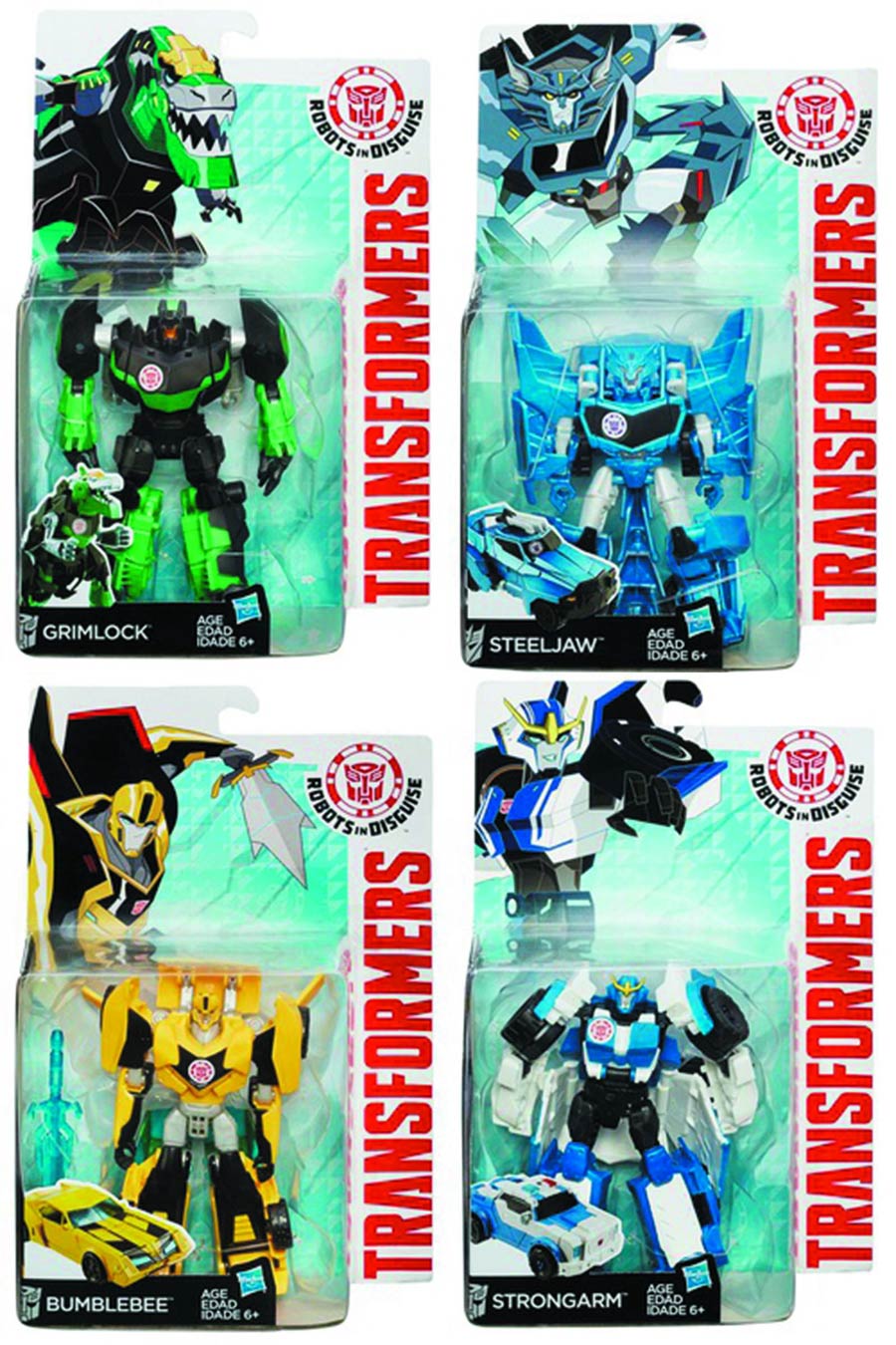 Transformers Robots In Disguise Warriors Action Figure Assortment Case 201503