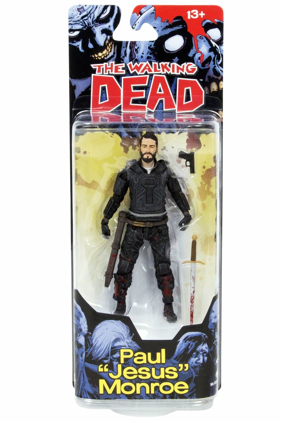 Walking Dead Comic Series 4 Paul Jesus Monroe Action Figure Case