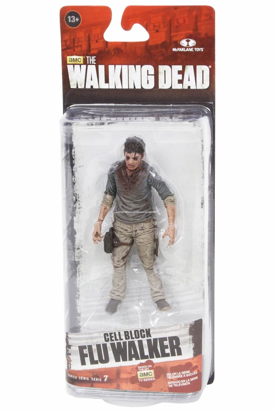 Walking Dead TV Series 7 Wave 2 Flu Walker Action Figure Case