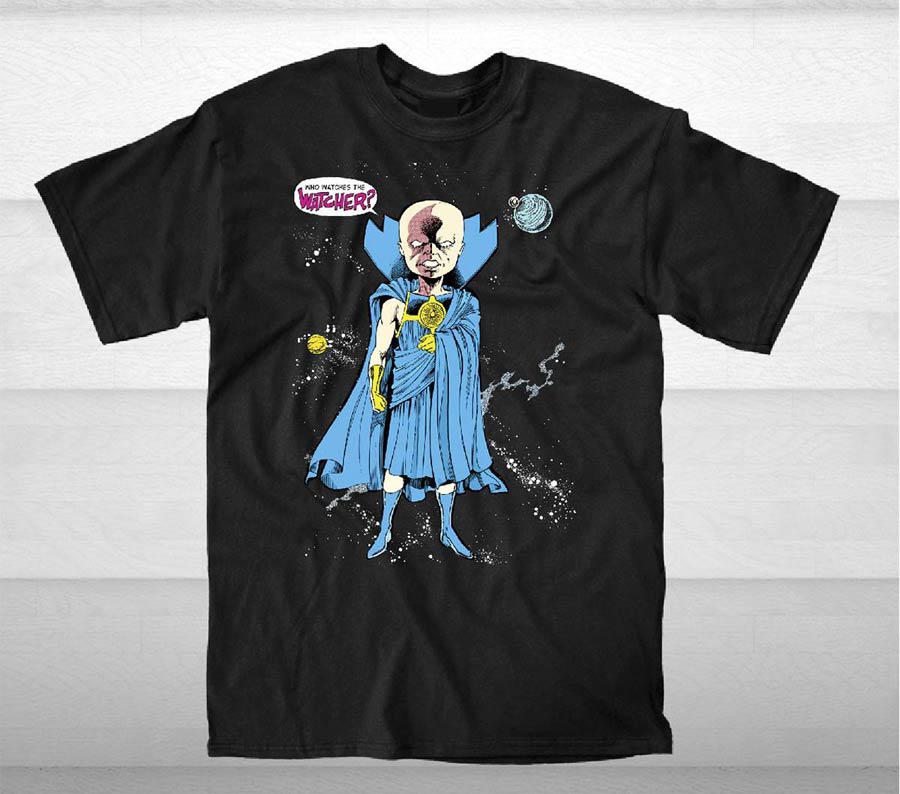 Marvel Watcher Black T-Shirt Large