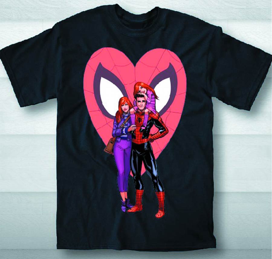 Secret Wars Meet The Parkers Previews Exclusive Navy T-Shirt Large