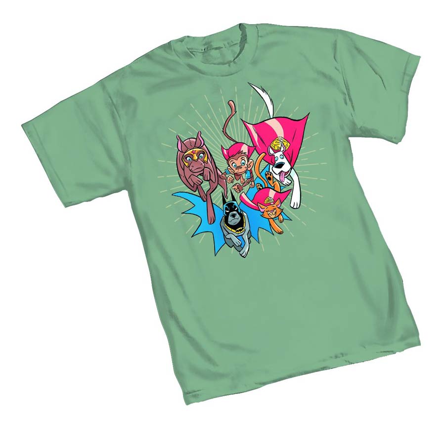 Superpets II By J Bone T-Shirt Large