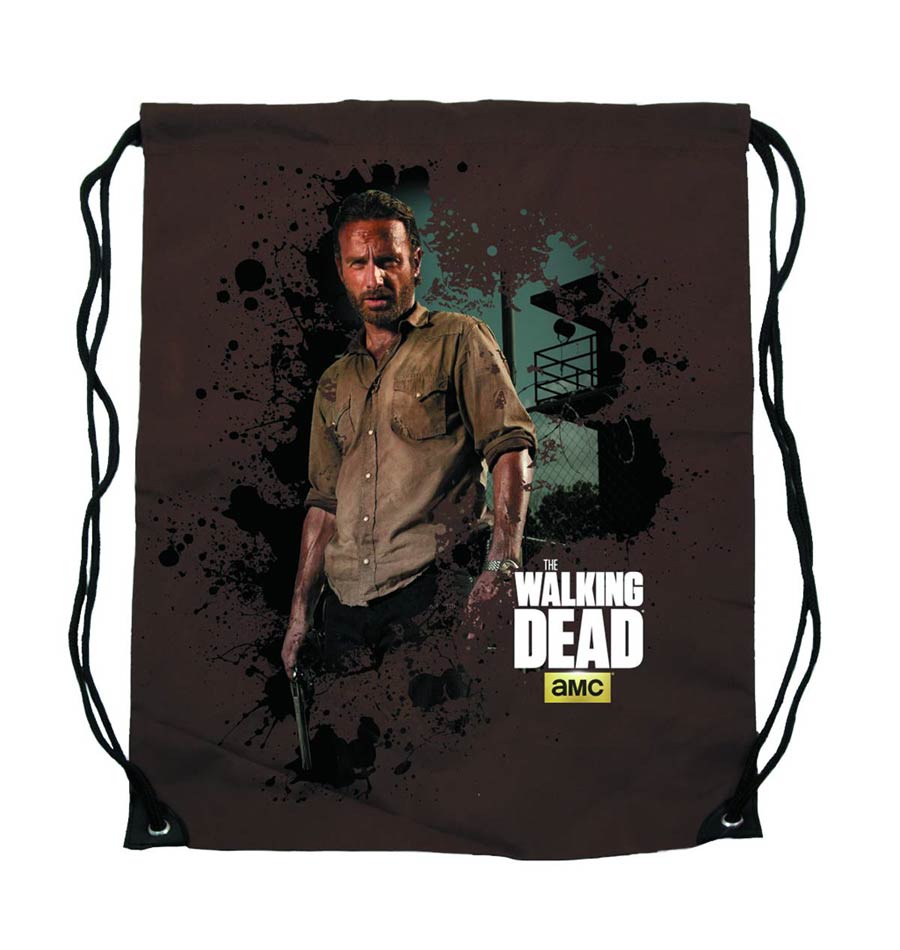 Walking Dead Cinch Bag - Rick Grimes