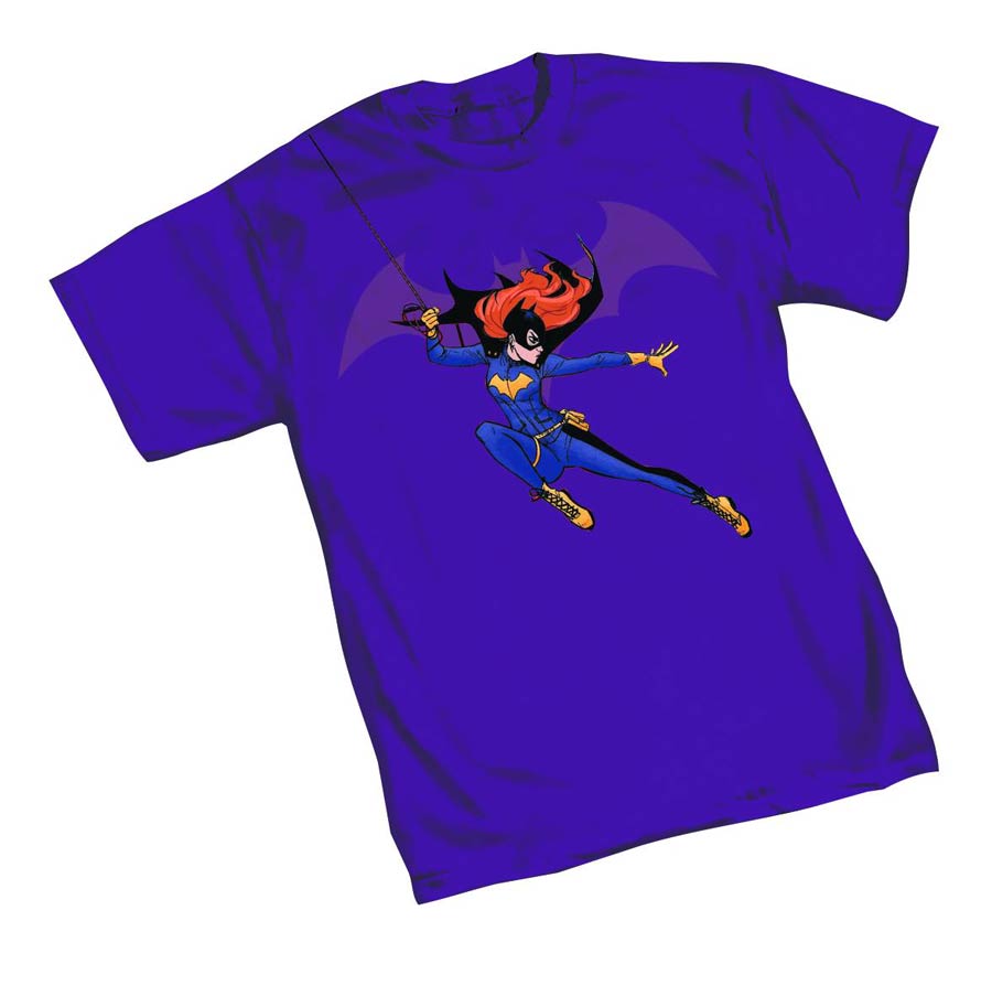 Batgirl Attitude By Babs Tarr Womens T-Shirt Large