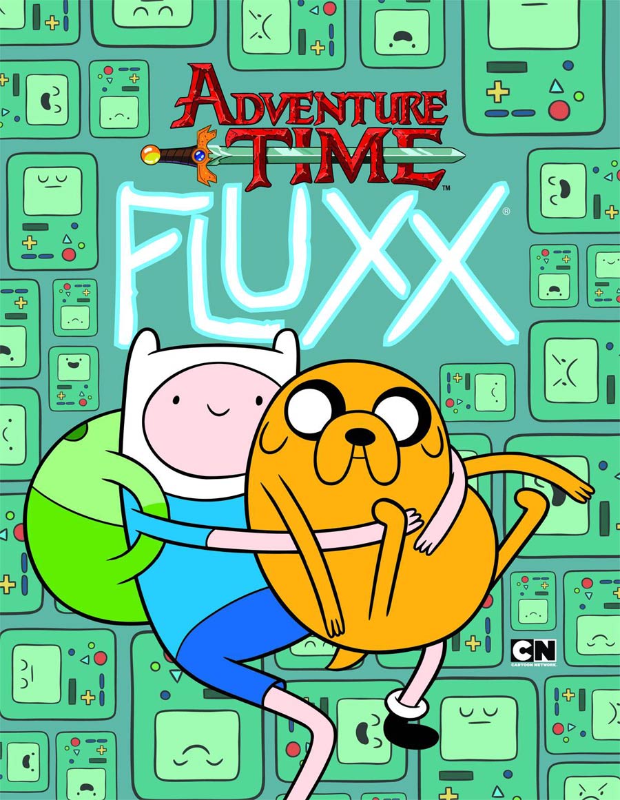 Adventure Time Fluxx Card Game Display