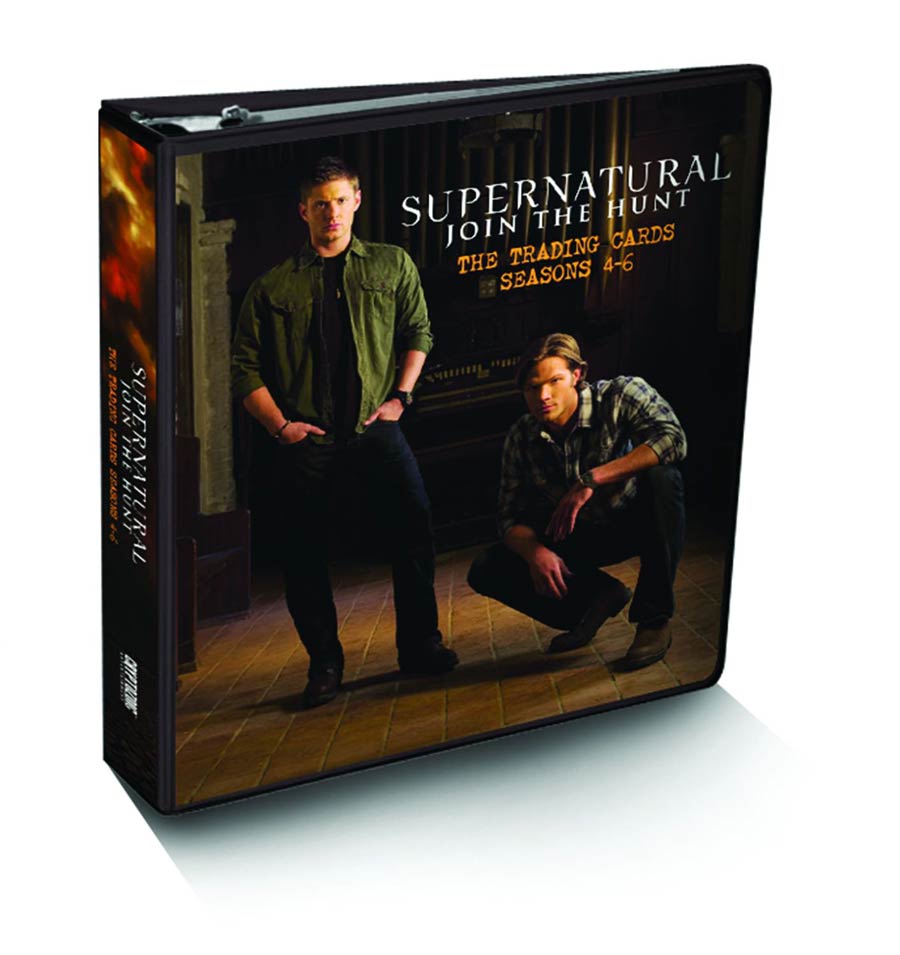 Supernatural Season 4-6 Trading Cards Binder Case