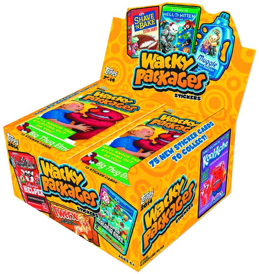 Topps 2015 Wacky Packages Trading Cards Box