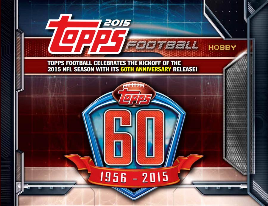 Topps 2015 Football Trading Cards Box