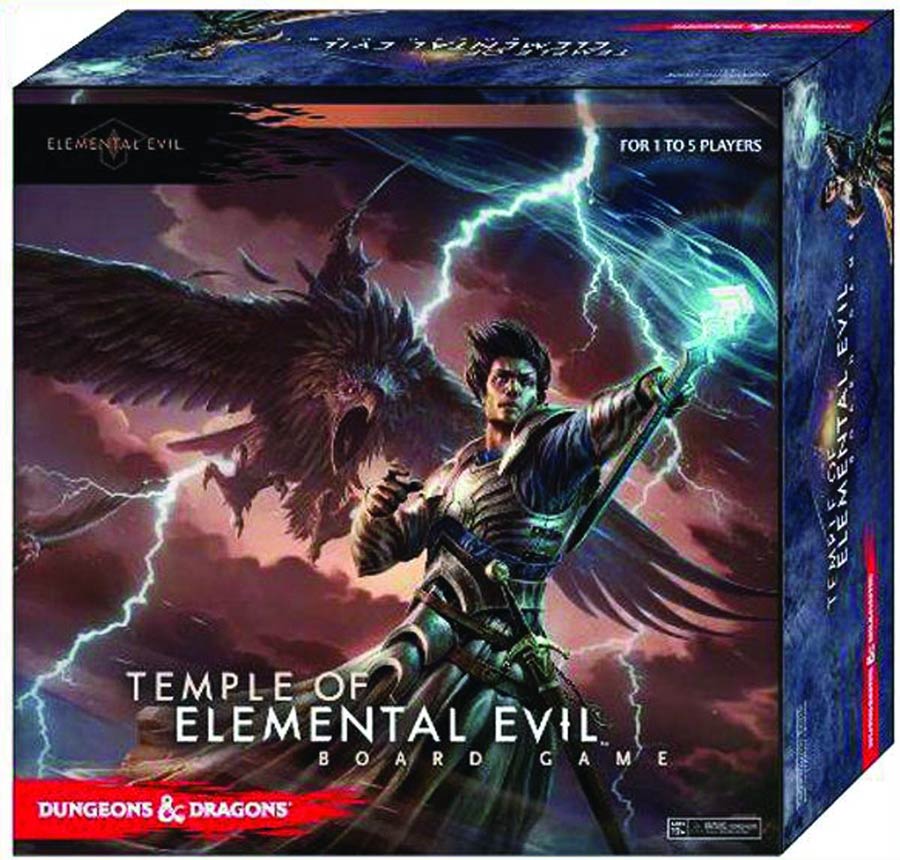 Dungeons & Dragons Temple Of Elemental Evil Board Game