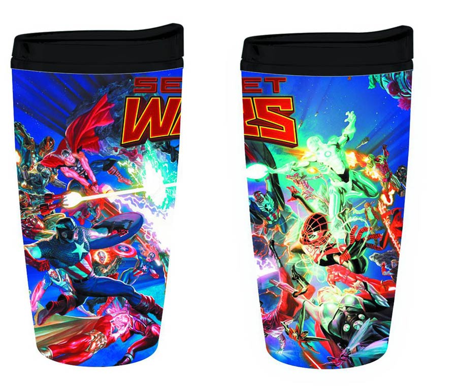 Marvel Comics Secret Wars 14-Ounce Travel Mug With Lid