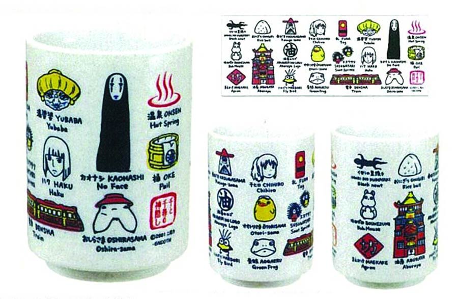 Spirited Away Japanese Teacup - Spirited Away Cast