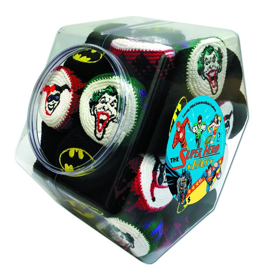 Batman Joker Harley Footbag 36-Piece Fishbowl Assortment Case