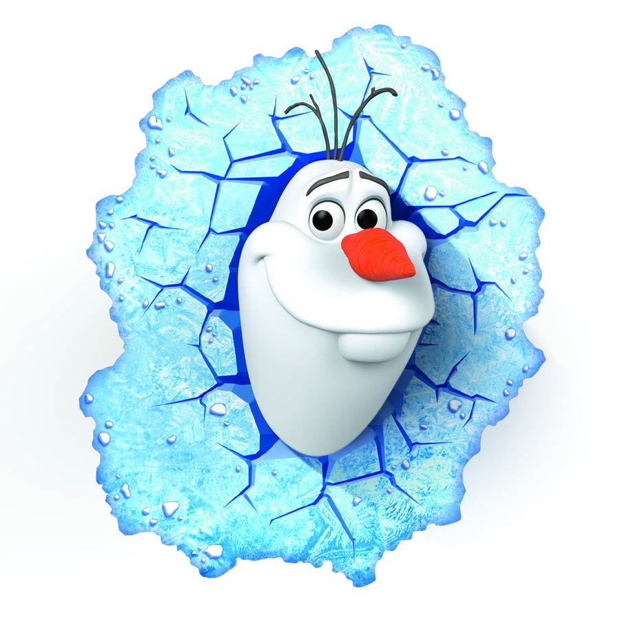 Disneys Frozen Olaf 3D Light