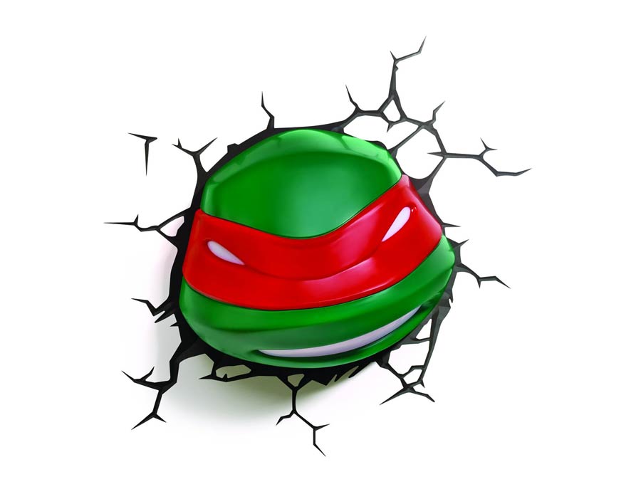 Teenage Mutant Ninja Turtles 3D Night Light - Raphael