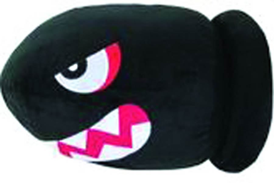 Super Mario Bros Banzai Bill Pillow Plush