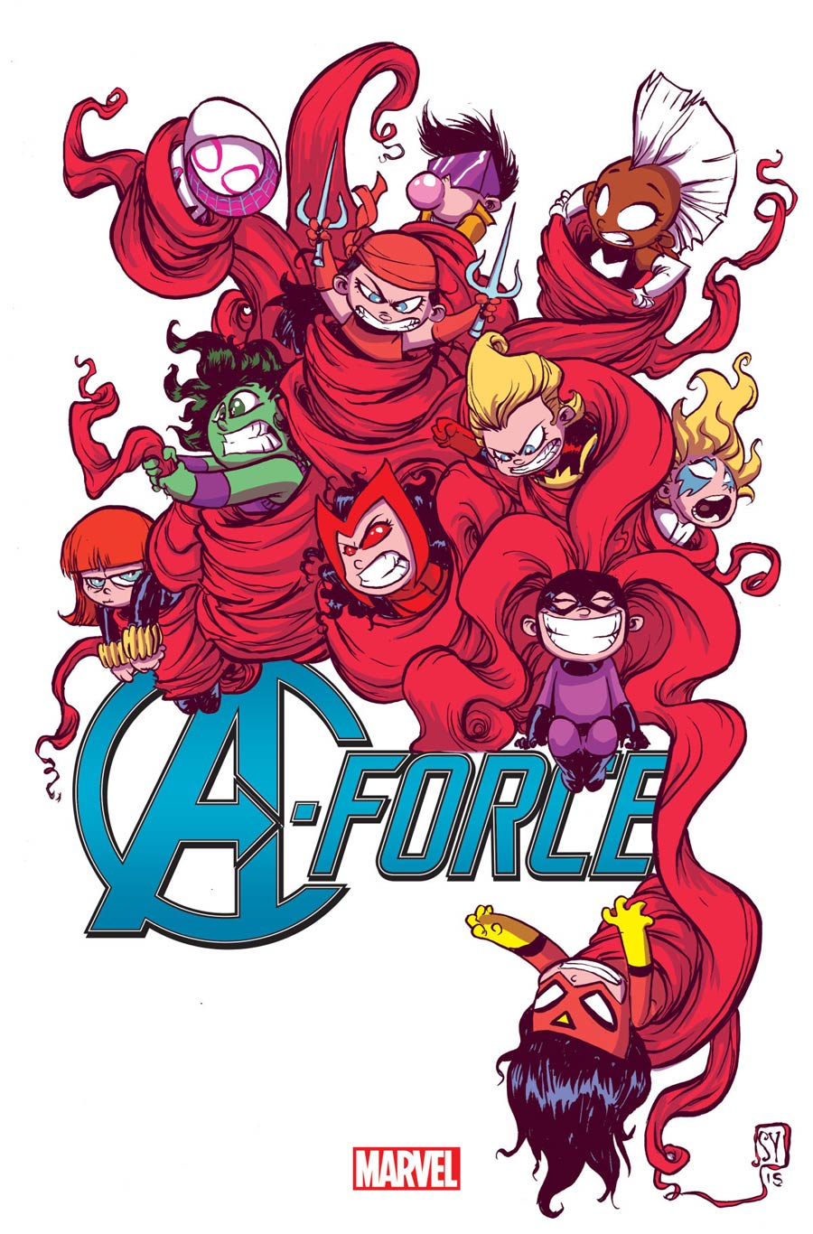 A-Force #1 By Skottie Young Poster