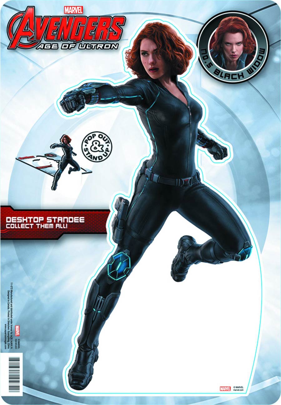 Marvel Comics Pop-Out Desktop Standee - Avengers Age Of Ultron Black Widow