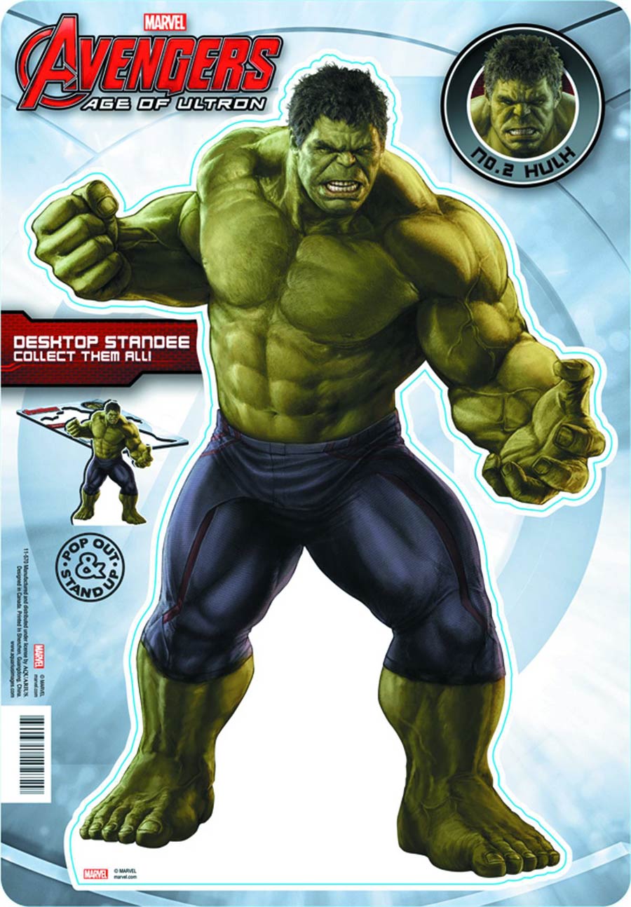 Marvel Comics Pop-Out Desktop Standee - Avengers Age Of Ultron Hulk