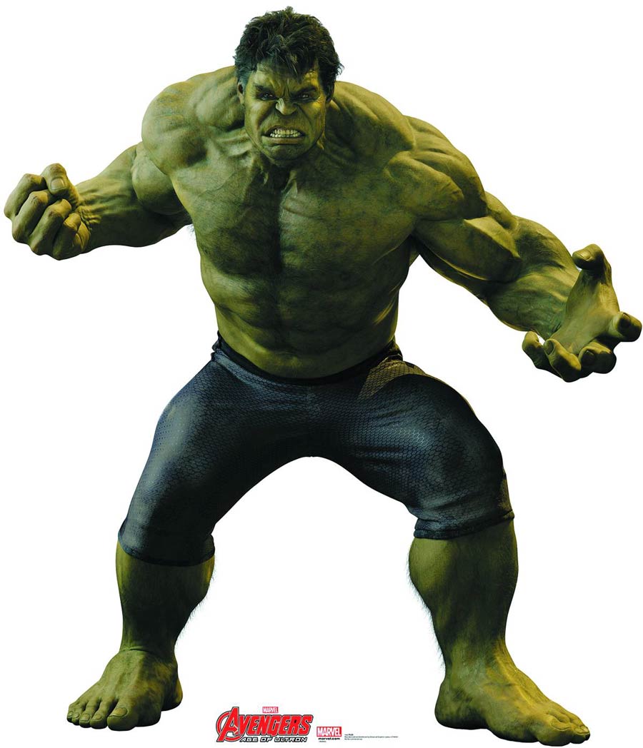 Avengers Age Of Ultron Life-Size Stand-Up - Hulk