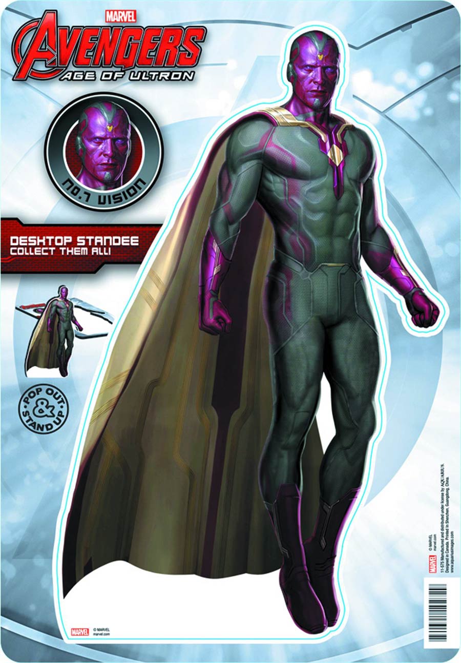 Marvel Comics Pop-Out Desktop Standee - Avengers Age Of Ultron Vision