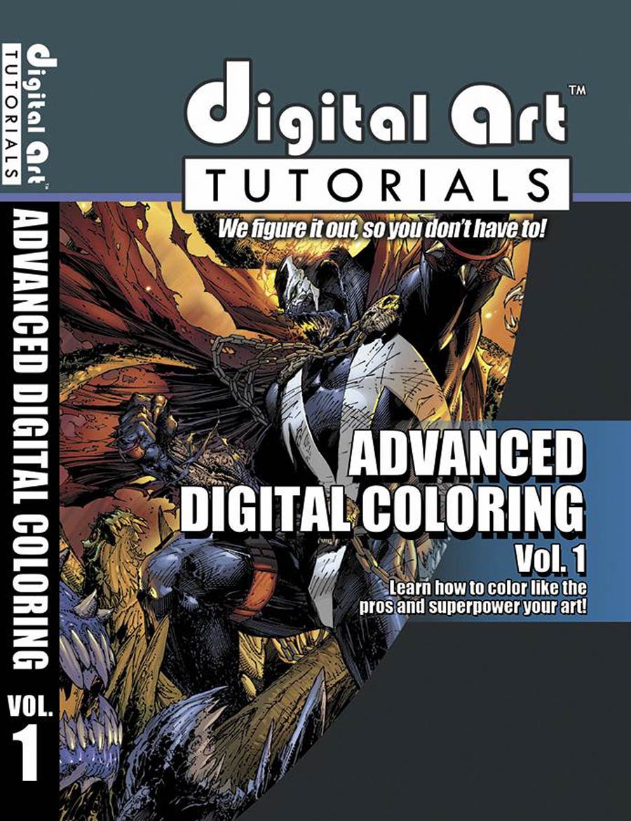 Digital Art Tutorials Advanced Digital Coloring Vol 1 CD-ROM