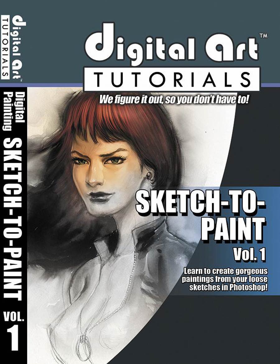 Digital Art Tutorials Sketch-To-Paint Vol 1 CD-ROM