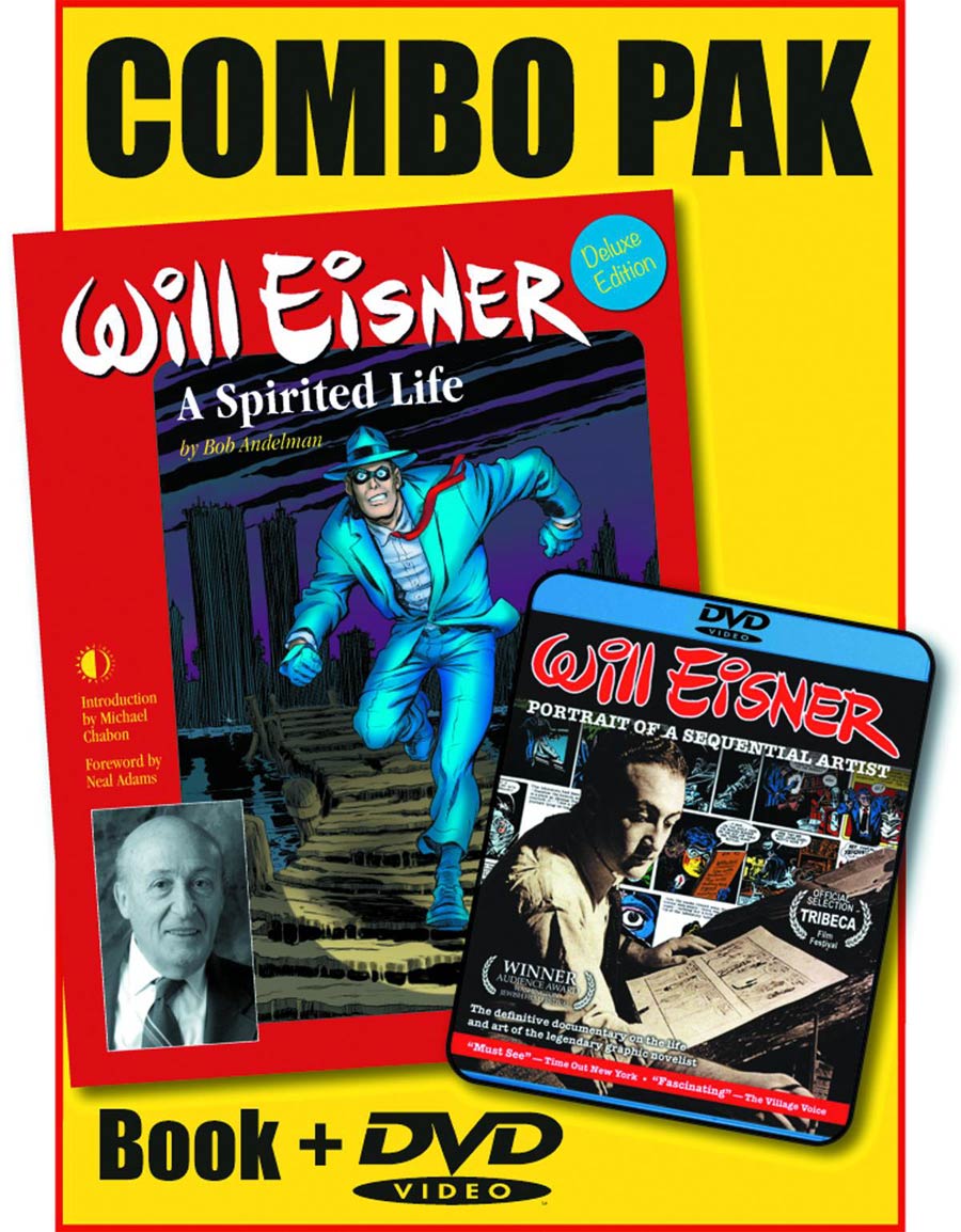 Will Eisner A Spirited Life HC DVD Combo Pack