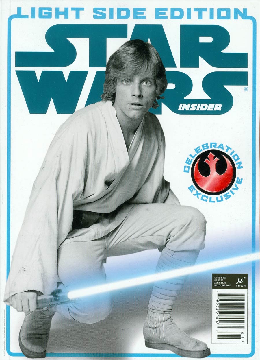 Star Wars Insider #157 Star Wars Celebration 2015 Light Side Cover