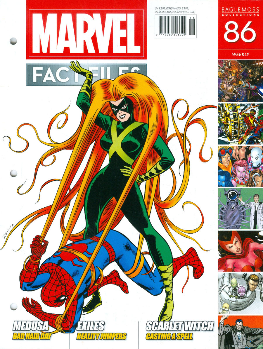Marvel Fact Files #86 Medusa