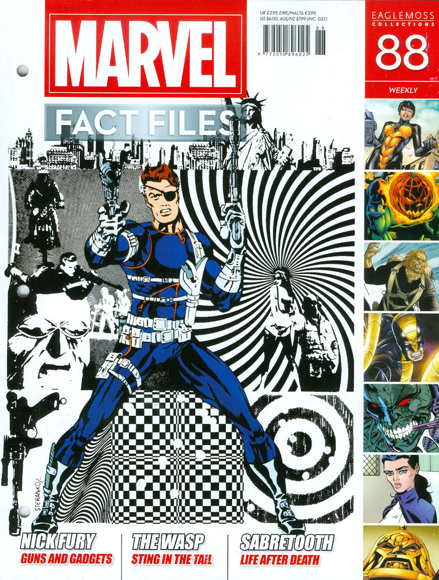 Marvel Fact Files #88 Nick Fury